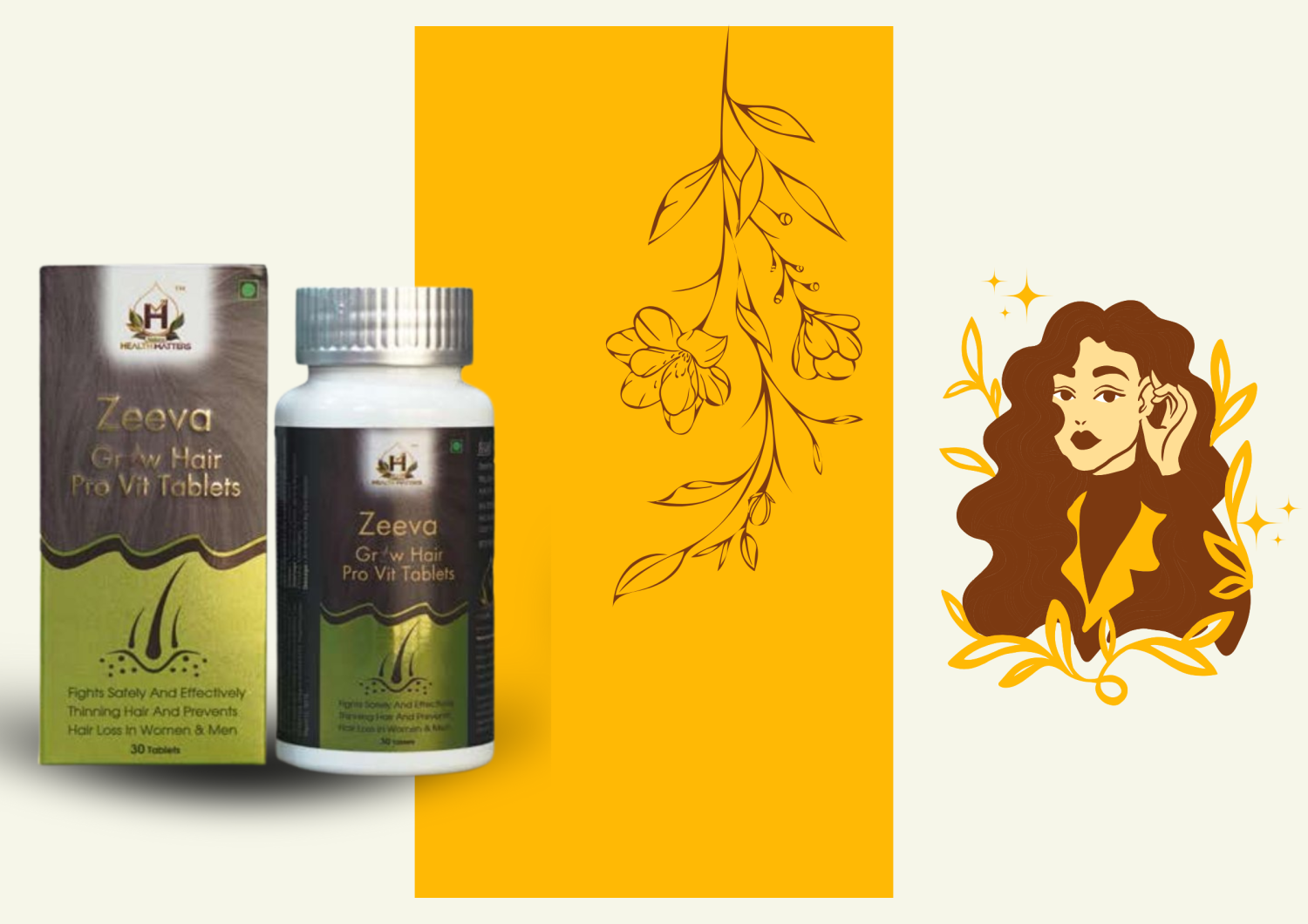 Grow Hair Pro Vit Tablets