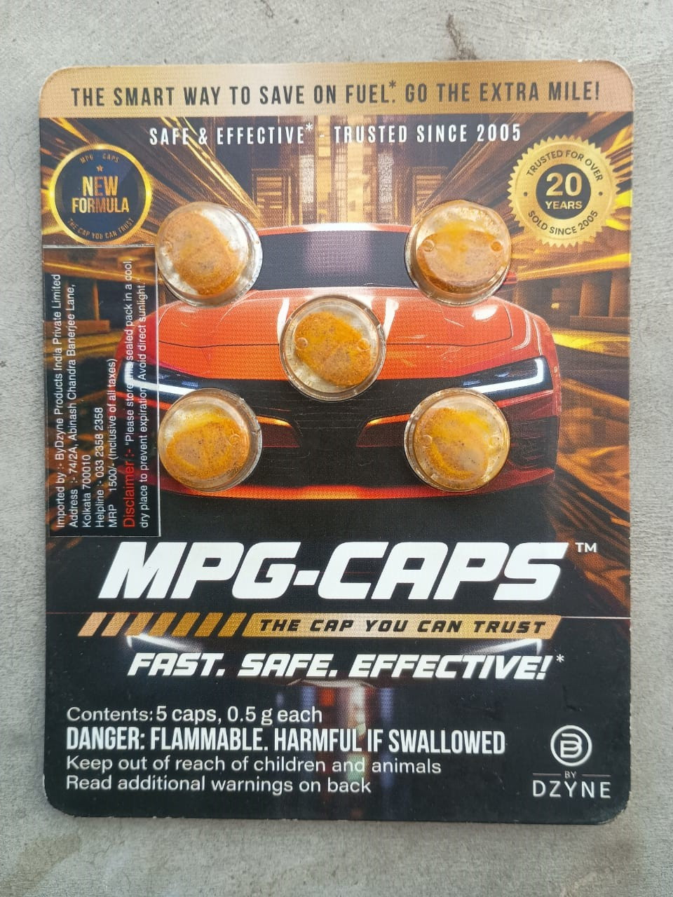 MPG-CAPS (ENGINE PROTECTOR)