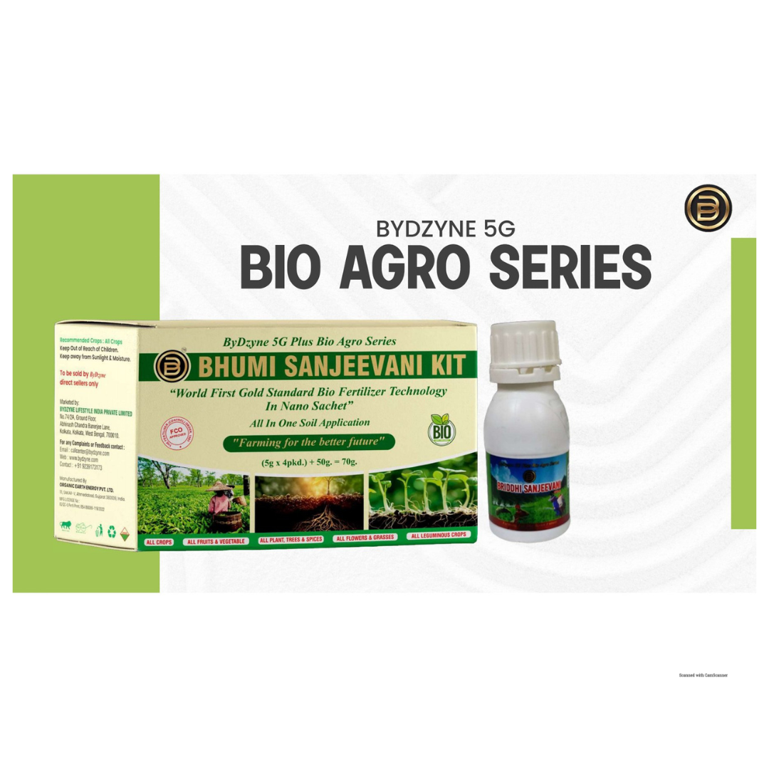 BYDZYNE 5G BIO AGRO SERIES - BHUMI SANJEEVANI KIT