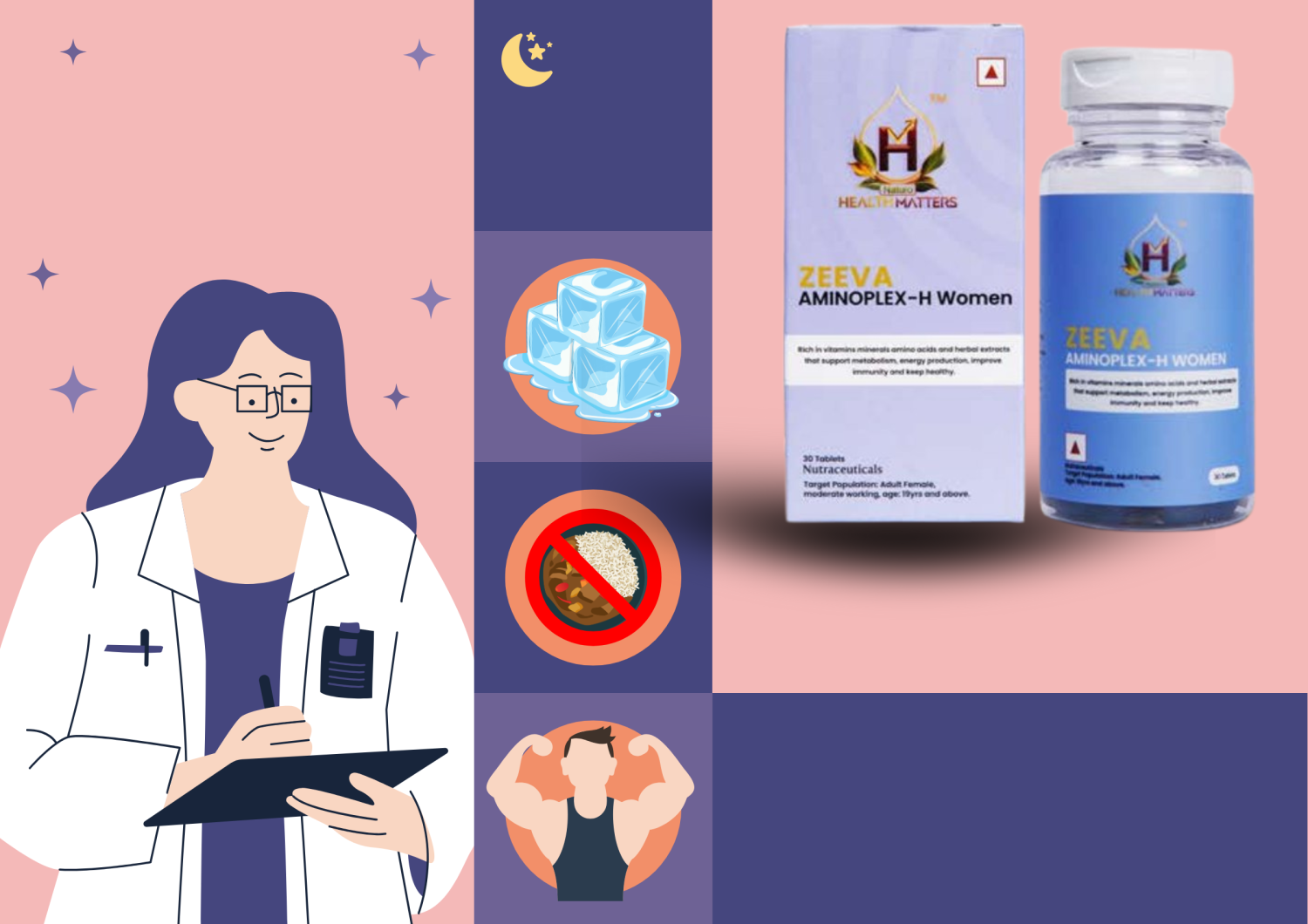 Aminoplex-H Women Tablets